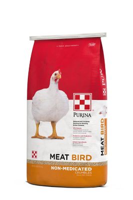 Image showing  Meat Bird Non-Medicated Crumbles Chicken Feed, 40 lb. Bag