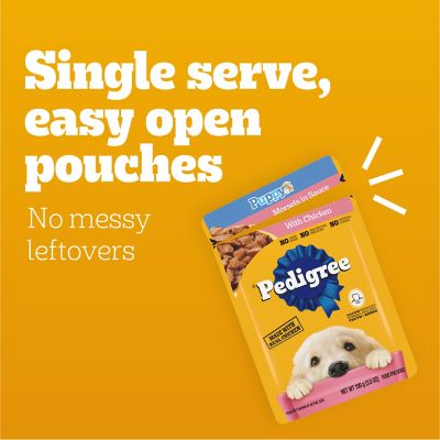 Image showing  Puppy Choice Cuts Chicken and Beef in Gravy Recipe Wet Dog Food, 3.5 oz., Pack of 8 Cans