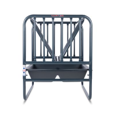 Image showing  3-4 Flake 50 to 71 in. Height, Adjustable Height Hay and Grain Feeder