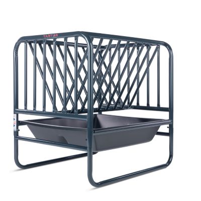 Image showing  3-4 Flake 50 to 71 in. Height, Adjustable Height Hay and Grain Feeder