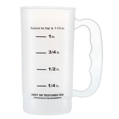 Image showing Horse Feeder Scoop, 1.5 lb., 3.8 in. x 5.52 in. x 7.12 in.