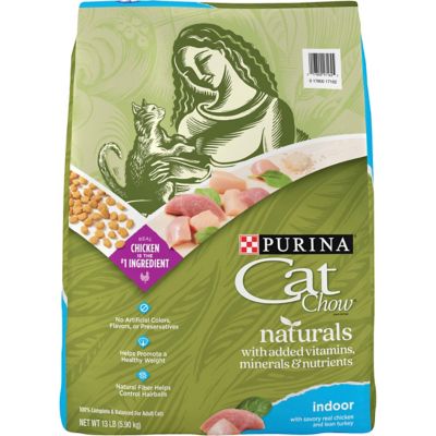 Purina Cat Chow Hairball, Healthy Weight, Indoor, Natural Dry Cat Food, Naturals Indoor My 3 cats love this cat food