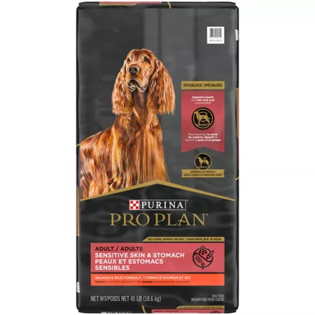 Purina Pro Plan Adult Sensitive Skin and Stomach Salmon and Rice Formula Dry Dog Food