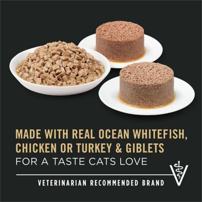 Image showing  Adult Urinary Tract Health Ocean Whitefish/Chicken/Turkey/Giblets Wet Cat Food pk., 3 oz., 24 Cans