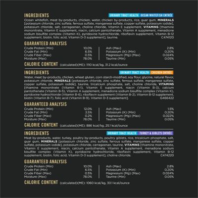 Image showing  Adult Urinary Tract Health Ocean Whitefish/Chicken/Turkey/Giblets Wet Cat Food pk., 3 oz., 24 Cans