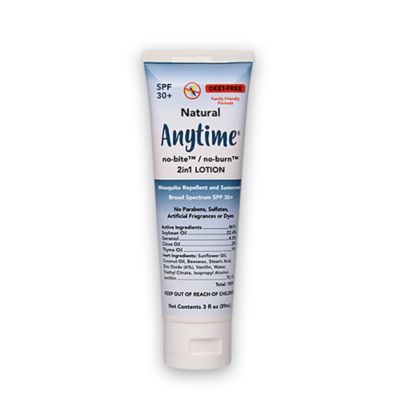 MosquitoPaQ Anytime No Bite No Burn 2-in-1 Lotion, 3 oz.