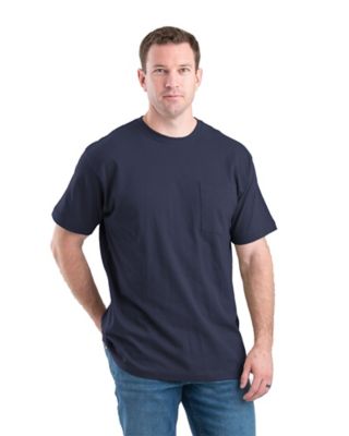 Berne Men's Heavyweight Short-Sleeve Pocket T-Shirt Shirts