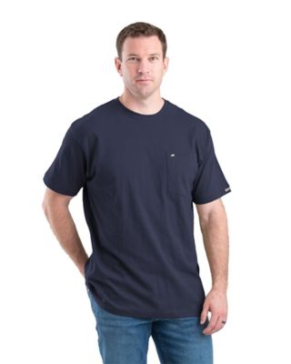 Berne Men's Heavyweight Short-Sleeve Pocket T-Shirt