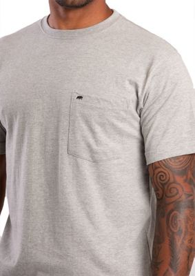 Image showing  Men's Heavyweight Short-Sleeve Pocket T-Shirt