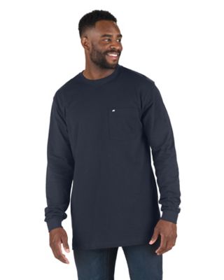 Berne Men's Heavyweight Long-Sleeve Pocket T-Shirt