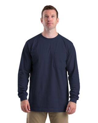Berne Men's Heavyweight Long Sleeve Pocket T-Shirt