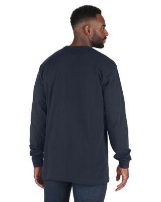Image showing  Men's Heavyweight Long-Sleeve Pocket T-Shirt