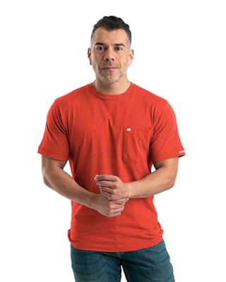 Berne Men's Performance Short-Sleeve Pocket T-Shirt