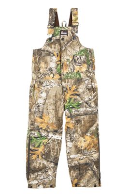 Berne Kids' Softstone Duck Insulated Bib Overalls