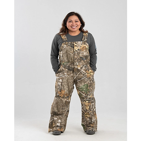 Berne Women's Softstone Duck Quilt-Lined Insulated Bib Overalls at Tractor  Supply Co.