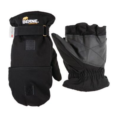 Berne Men's Insulated Duck Flip-Top Glove Mittens