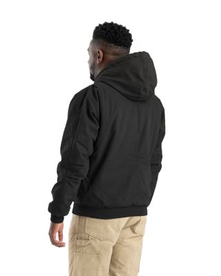 Image showing 1 th Berne Men's Super-Duty Washed Duck Quilt-Lined Hooded Jacket