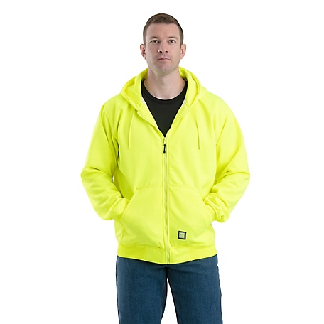 Berne Men's Enhanced Visibility Thermal-Lined Hooded Sweatshirt