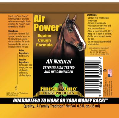Image showing  Air Power Equine Cough Treatment, 0.5 oz.