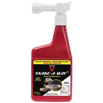 Victor 32 oz. Snake A Way Hose End Repellent