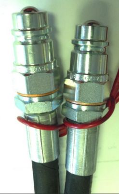 Image showing 5 th AMA USA Hydraulic Hose Kit with Ball Type Couplers