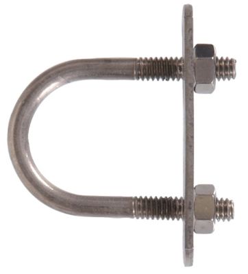 Hillman Hardware Essentials Fg SS U-Bolt 1/4X1-3/4X1