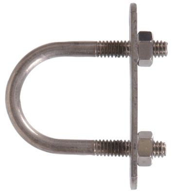 Hillman Hardware Essentials 5/16 in. x 3 in. x 1-3/4 in. Stainless Steel Fg U-Bolt