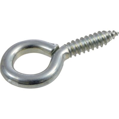 Hillman Hardware Essentials 0.162 in. x 1-5/8 in. Large Cd Screw Eye Bolts, 6-Pack