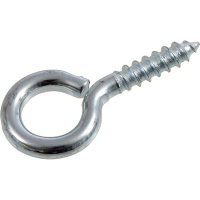 Hillman Hardware Essentials Screw Eye Zinc (0.363 in. x 3-7/8 in.)