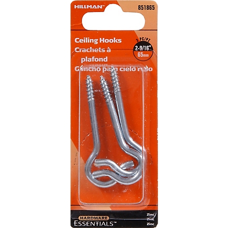 Hillman Hardware Essentials Cd-Cling Hook .162X2-9/16, 851865