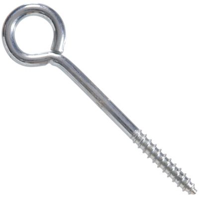 Hillman Hardware Essentials 1/4 in. x 3-3/4 in. Fg Lag Eye Bolt