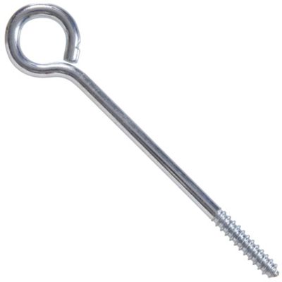 Hillman Hardware Essentials Fg Eye Lag Bolt 3/8X8