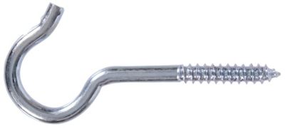 Hillman 60 lb. 1/4 in. x 4-1/4 in. Fg Hood Screw Hook