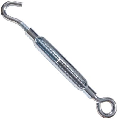 Hillman Hardware Essentials Hook and Eye Turnbuckle Zinc (1/2 in.-13 x 19-1/2 in.)