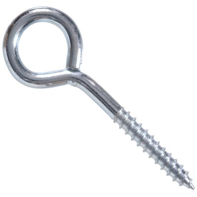 Hillman Hardware Essentials Lag Thread Screw Eye Zinc (1/4 x 3 in.)