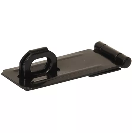 Hillman 3-1/2 in Safety Hasp Black Gate Hardware