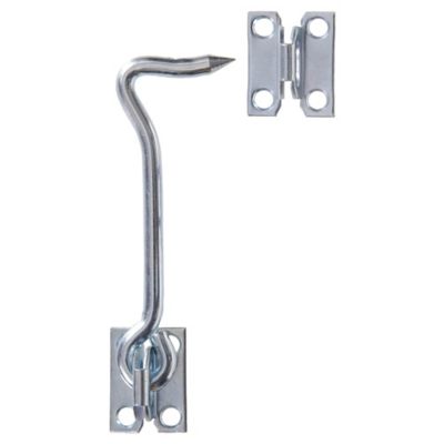 Hillman Hardware Essentials 5 in. Cd-Gate Hook with Staple, Zinc