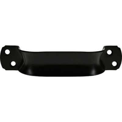 Image showing  Hardware Essentials 7 in. Cd-Hood Pull, Black