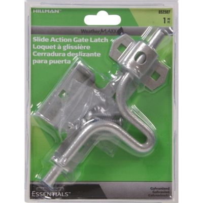 Image showing  Hardware Essentials Cd-Slide Action Gate Latch, Mechanical Galvanized