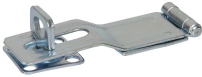Hillman 4-1/2 in. Safety Hasp with Swivel Staple, Zinc