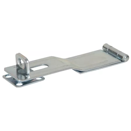 Hillman 6 in Safety Hasp with Swivel Clip Zinc Gate Hardware