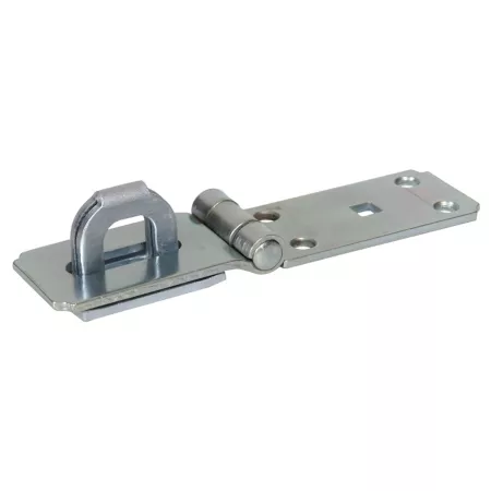 Hillman 7-1/4 in Heavy Duty Hood Hinge Hasp Zinc Gate Hardware