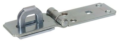 Image showing  7-1/4 in. Heavy-Duty Hood Hinge Hasp, Zinc