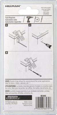 Image showing  3-1/2 in. Double Safety Hasp, Zinc-Plated