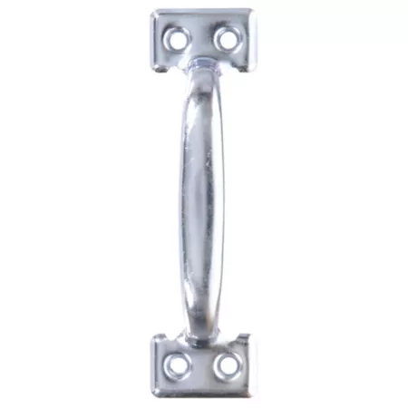 Hillman 6 1/2 in Utility Door Handle Zinc 851567 Gate Hardware