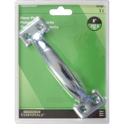 Image showing  6-1/2 in. Utility Door Pull, Zinc, 851567