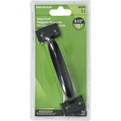 Image showing  5-1/2 in. Utility Door Pull, Black
