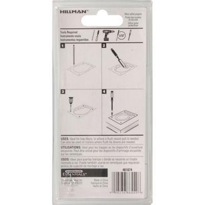 Image showing  Floor Trap Door Ring, Zinc