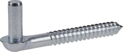 Hillman 1/2 in. x 4 in. Gate Screw Hook, Zinc