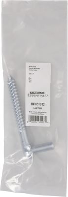Image showing  1/2 in. x 4 in. Gate Screw Hook, Zinc